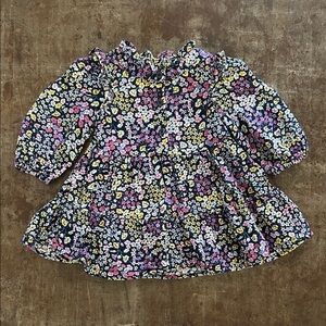 Baby GAP Floral Ruffle Dress